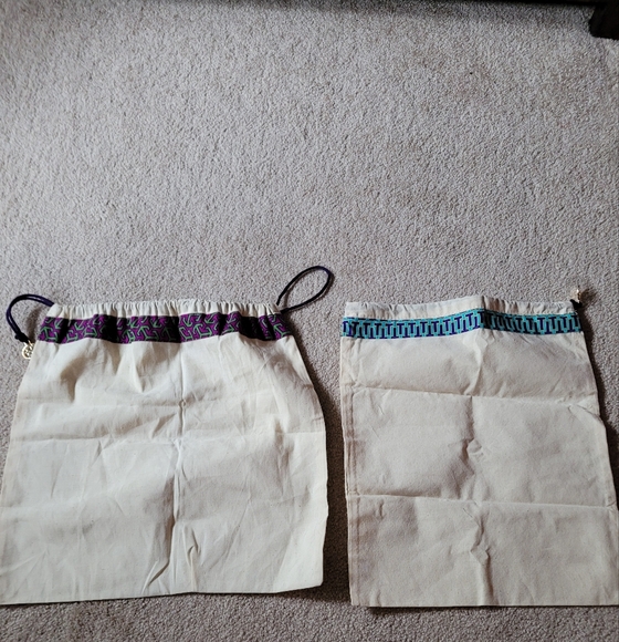 EXCELLENT CONDITION TORY BURCH DUST BAGS, SET OF 2 - Picture 1 of 3
